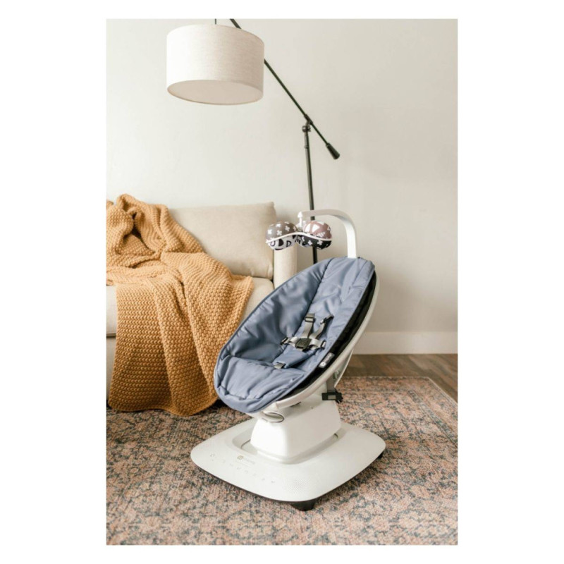 Шезлонг 4moms Крісло-гойдалка MamaRoo 5.0 Slate Blue