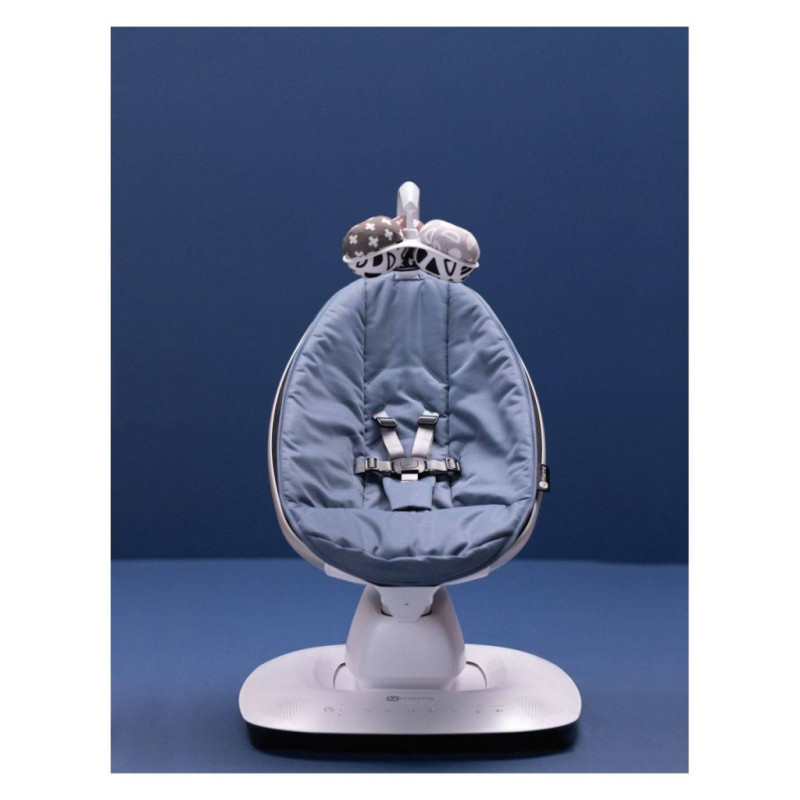 Шезлонг 4moms Крісло-гойдалка MamaRoo 5.0 Slate Blue