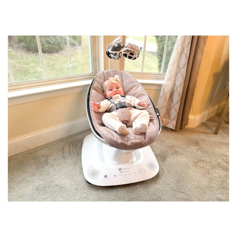 Шезлонг 4moms Крісло-гойдалка MamaRoo 5.0 Rosewood