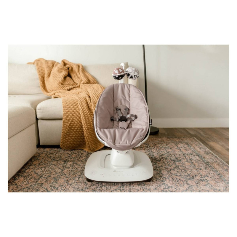 Шезлонг 4moms Крісло-гойдалка MamaRoo 5.0 Rosewood
