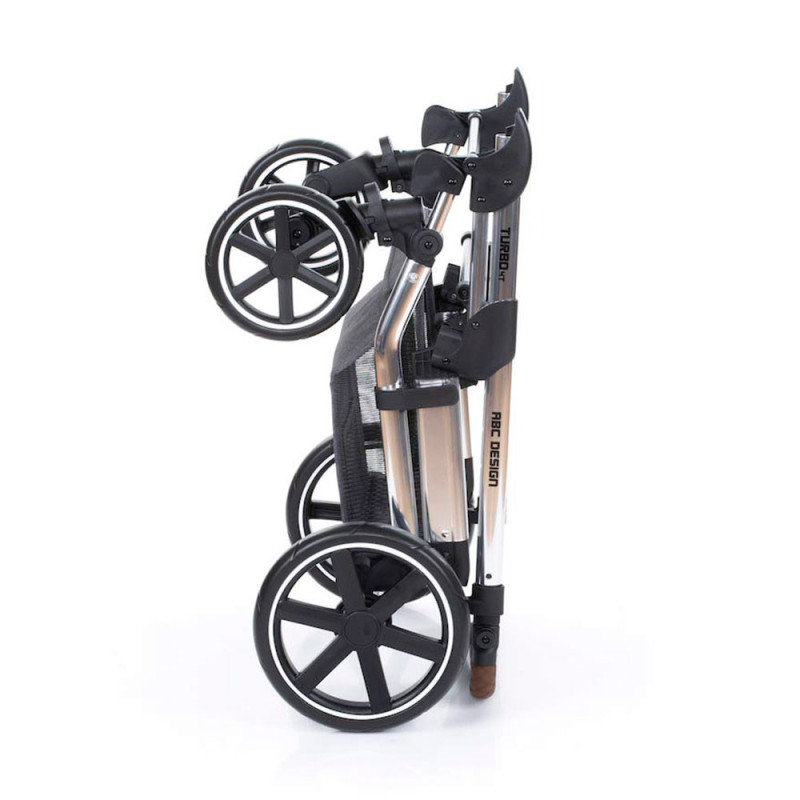 Універсальна коляска 2 в 1 ABC design TURBO 4T Diamond Collection asphalt