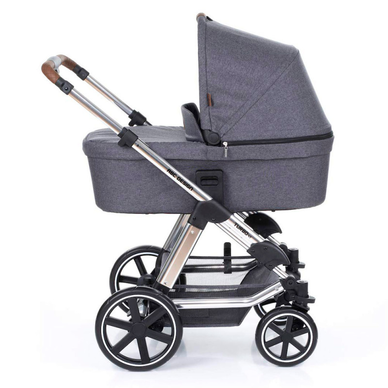 Універсальна коляска 2 в 1 ABC design TURBO 4T Diamond Collection asphalt