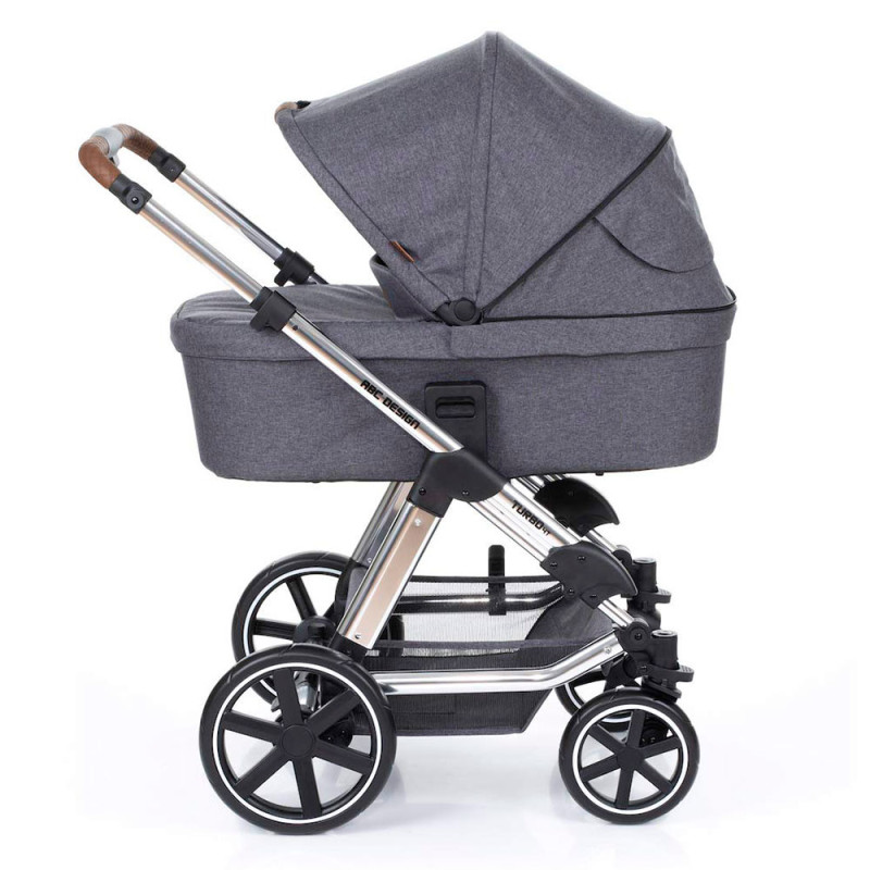 Універсальна коляска 2 в 1 ABC design TURBO 4T Diamond Collection asphalt