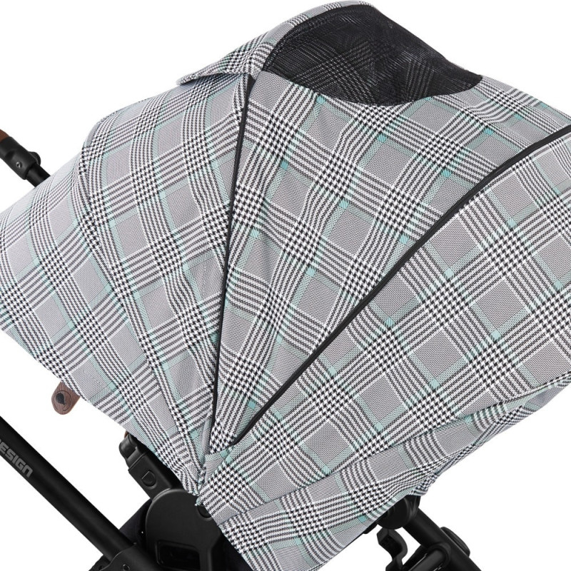 Універсальна коляска 2 в 1 ABC design Salsa 4 Air Fashion Edition smaragd