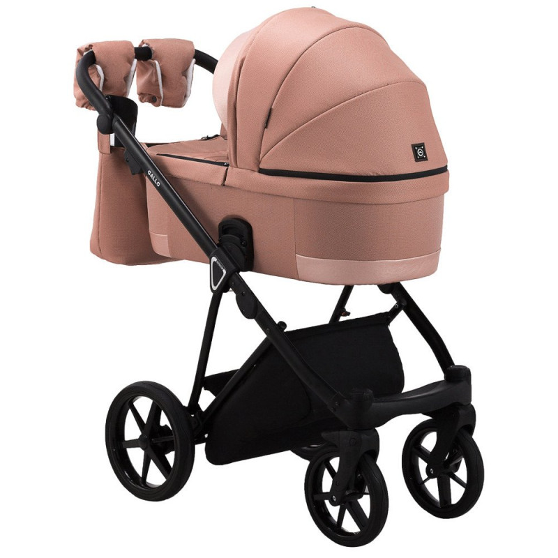 Універсальна коляска 2 в 1 Adamex Gallo Thermo рожевий