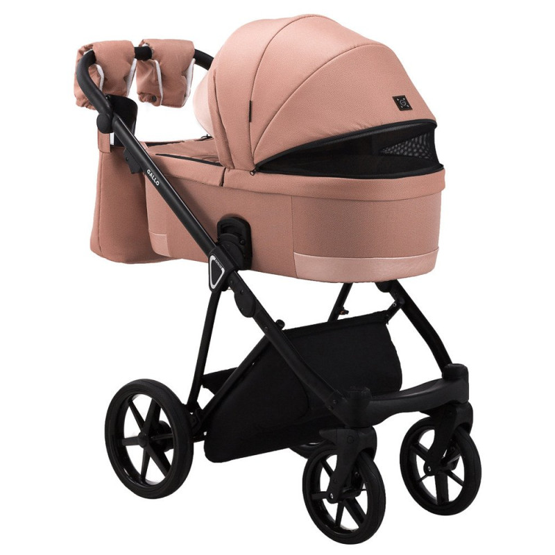 Універсальна коляска 2 в 1 Adamex Gallo Thermo рожевий