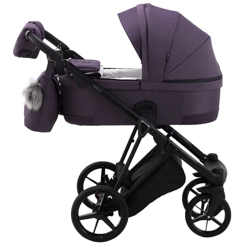 Універсальна коляска 2 в 1 Adamex Gallo Thermo plum perfect