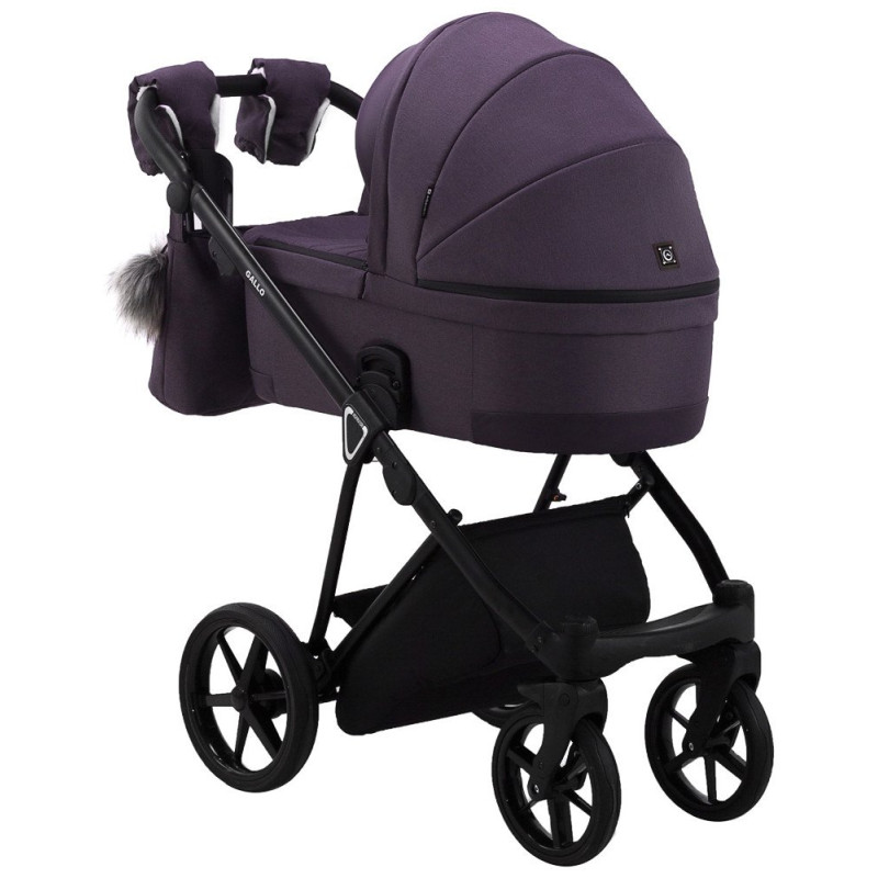 Універсальна коляска 2 в 1 Adamex Gallo Thermo plum perfect