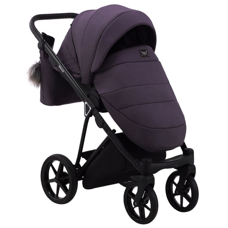 Універсальна коляска 2 в 1 Adamex Gallo Thermo plum perfect