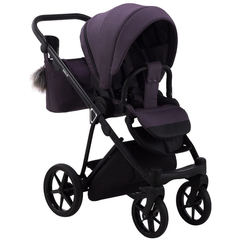 Універсальна коляска 2 в 1 Adamex Gallo Thermo plum perfect