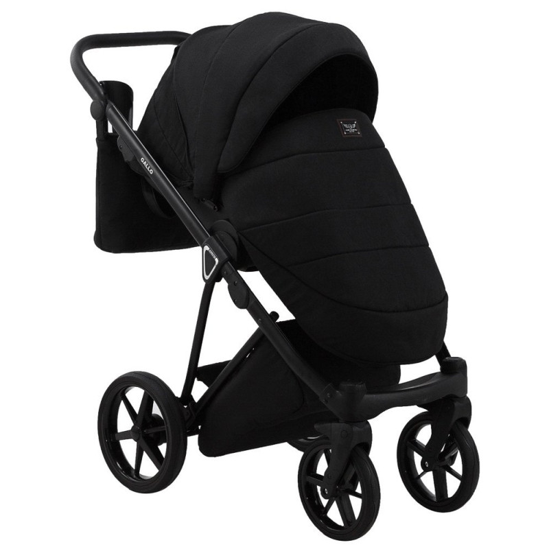 Універсальна коляска 2 в 1 Adamex Gallo Thermo ga-12 black diamond