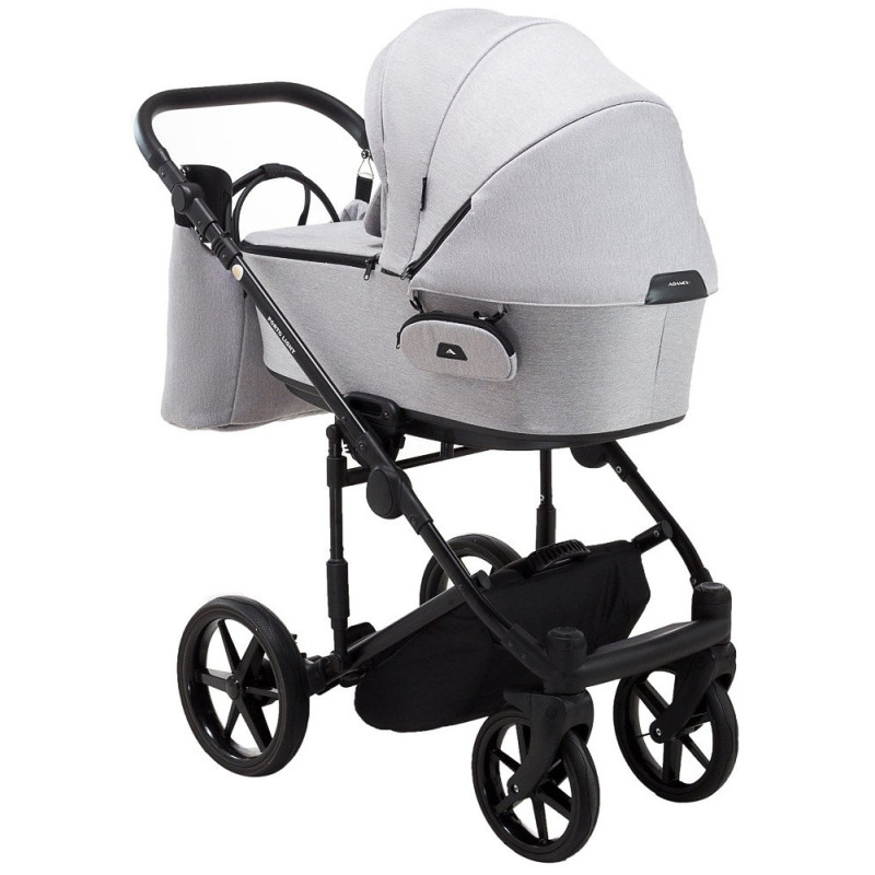 Універсальна коляска 2 в 1 Adamex Porto Light Tip tk-1 світло-сірий