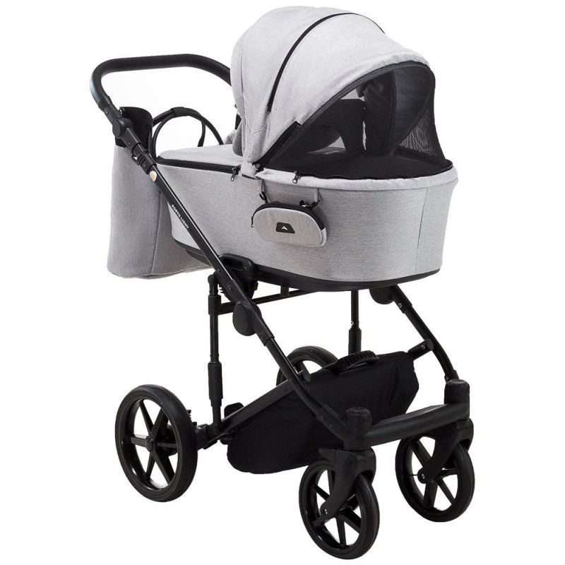 Універсальна коляска 2 в 1 Adamex Porto Light Tip tk-1 світло-сірий