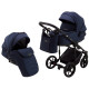Універсальна коляска 2 в 1 Adamex Porto Light Tip темно-синій