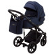 Універсальна коляска 2 в 1 Adamex Porto Light Tip темно-синій