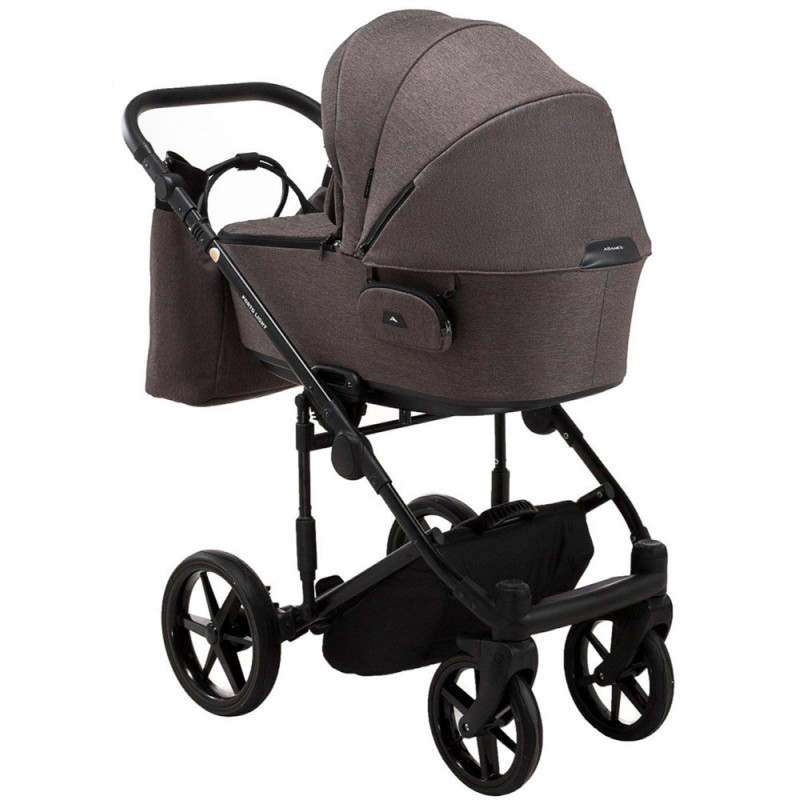 Універсальна коляска 2 в 1 Adamex Porto Light tk-21 шоколад