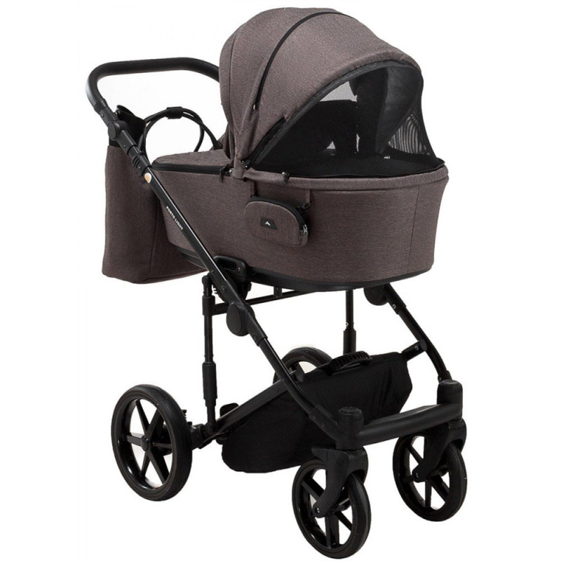 Універсальна коляска 2 в 1 Adamex Porto Light tk-21 шоколад