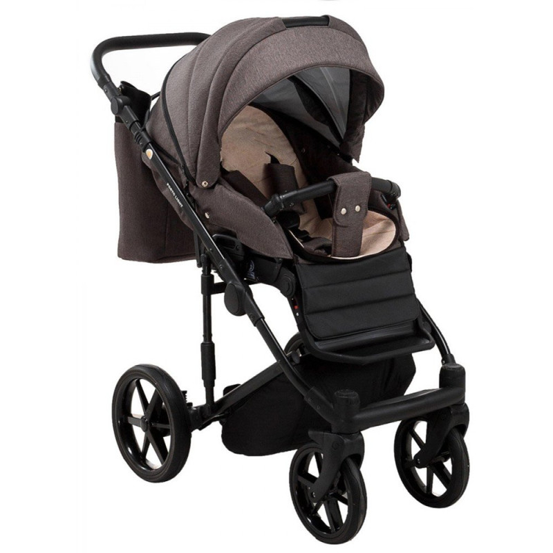 Універсальна коляска 2 в 1 Adamex Porto Light tk-21 шоколад