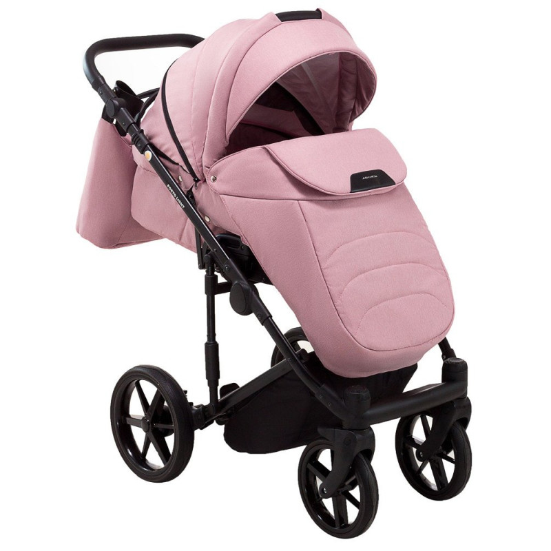 Універсальна коляска 2 в 1 Adamex Porto Light Tip tk-24 рожевий
