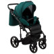 Універсальна коляска 2 в 1 Adamex Porto Light Tip tk-52 темно-зелений