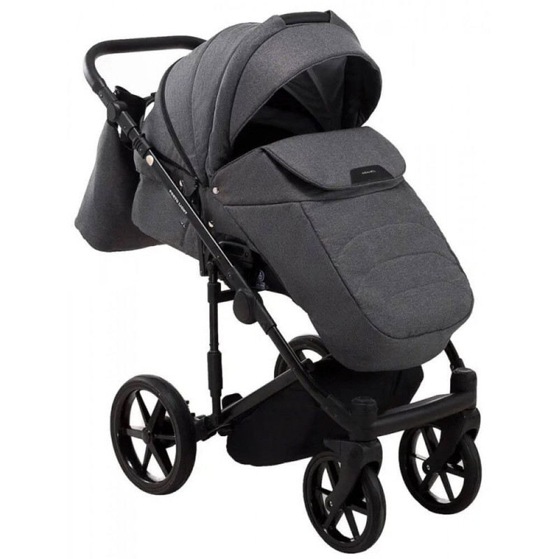 Універсальна коляска 2 в 1 Adamex Porto Light Tip графіт 625702