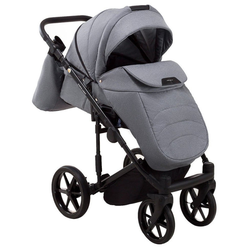 Універсальна коляска 2 в 1 Adamex Porto Light Tip tk-60 темно-сірий