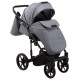 Універсальна коляска 2 в 1 Adamex Porto Light Tip tk-60 темно-сірий