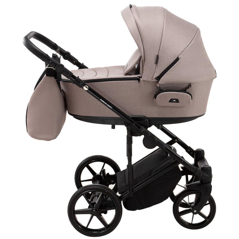 Універсальна коляска 2 в 1 Adamex Porto Light Tip капучино