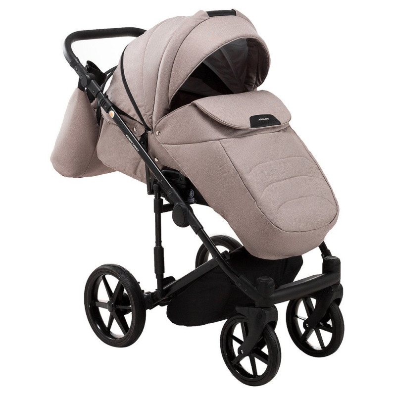 Універсальна коляска 2 в 1 Adamex Porto Light Tip капучино