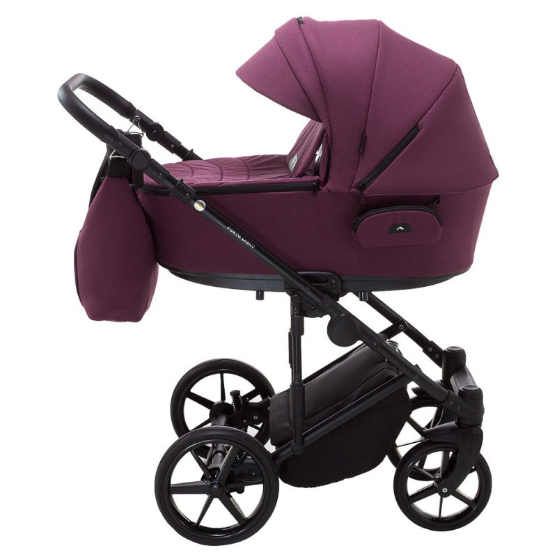 Універсальна коляска 2 в 1 Adamex Porto Light Tip бордовий