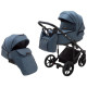 Універсальна коляска 2 в 1 Adamex Porto Light Tip tk-81 синій