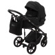 Універсальна коляска 2 в 1 Adamex Porto Light Lux tk-53 чорний