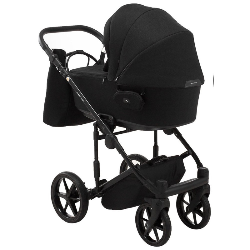 Універсальна коляска 2 в 1 Adamex Porto Light Lux tk-53 чорний