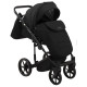 Універсальна коляска 2 в 1 Adamex Porto Light Lux tk-53 чорний