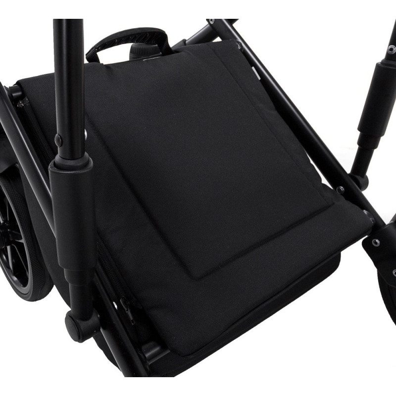 Універсальна коляска 2 в 1 Adamex Porto Light Lux tk-53 чорний