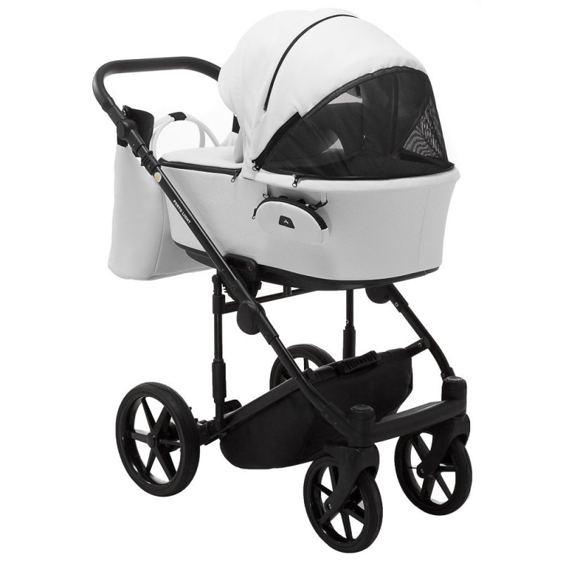 Універсальна коляска 2 в 1 Adamex Porto Light ECO білий 625713