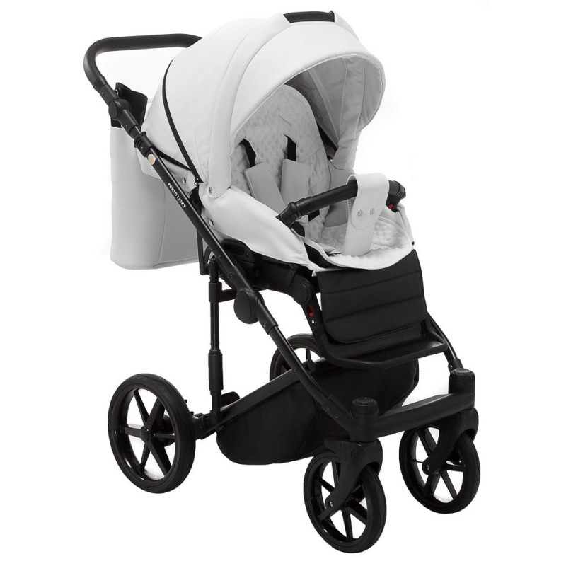 Універсальна коляска 2 в 1 Adamex Porto Light ECO білий 625713