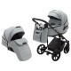 Універсальна коляска 2 в 1 Adamex Porto Light ECO sa-3 світло-сірий
