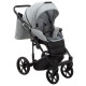Універсальна коляска 2 в 1 Adamex Porto Light ECO sa-3 світло-сірий