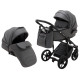 Універсальна коляска 2 в 1 Adamex Porto Light ECO sa-4 темно-сірий