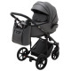 Універсальна коляска 2 в 1 Adamex Porto Light ECO sa-4 темно-сірий