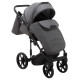 Універсальна коляска 2 в 1 Adamex Porto Light ECO sa-4 темно-сірий