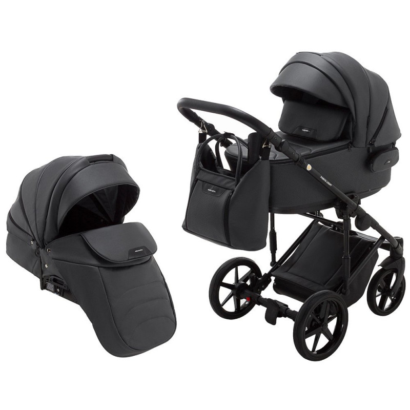 Універсальна коляска 2 в 1 Adamex Porto Light ECO графіт