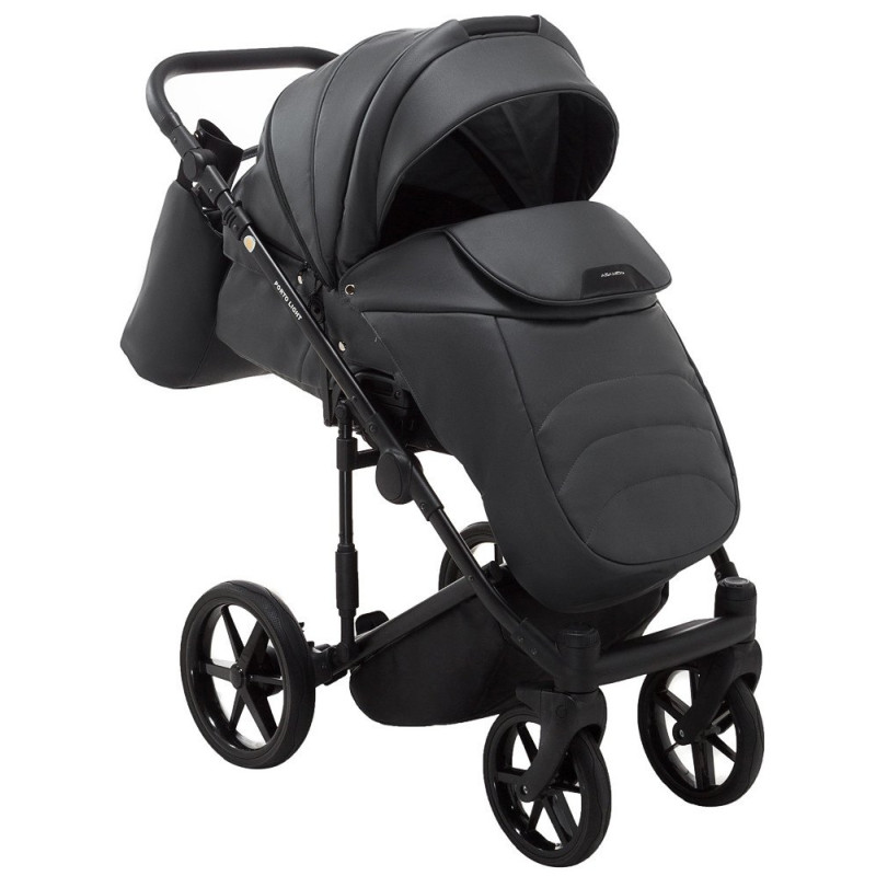 Універсальна коляска 2 в 1 Adamex Porto Light ECO графіт