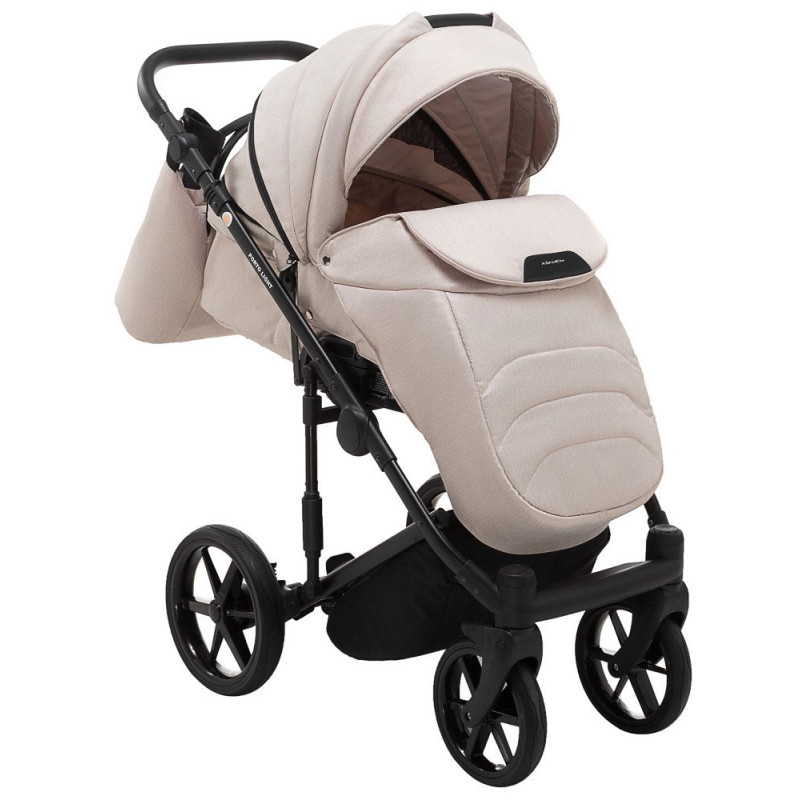 Універсальна коляска 2 в 1 Adamex Porto Light Tip tk-20 бежевий