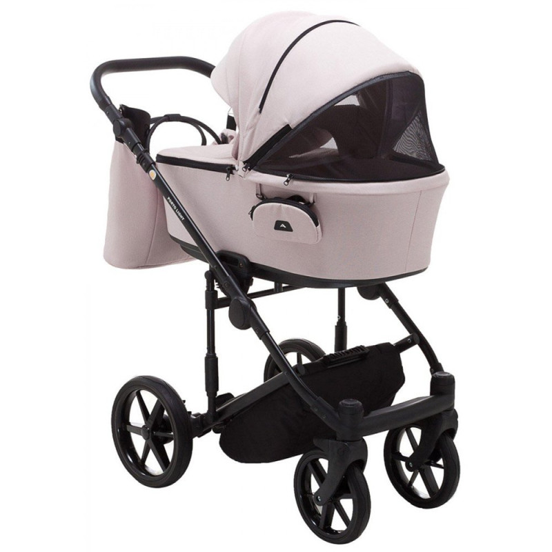 Універсальна коляска 2 в 1 Adamex Porto Light tk-23 рожевий пудра