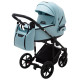 Універсальна коляска 2 в 1 Adamex Porto Light Tip tk-25 блакитний