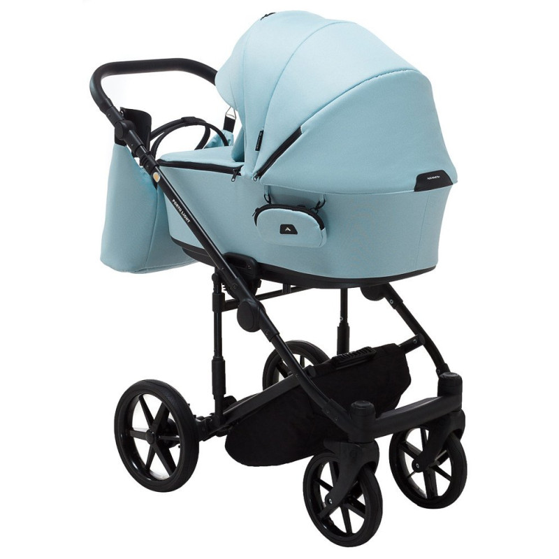Універсальна коляска 2 в 1 Adamex Porto Light Tip tk-25 блакитний