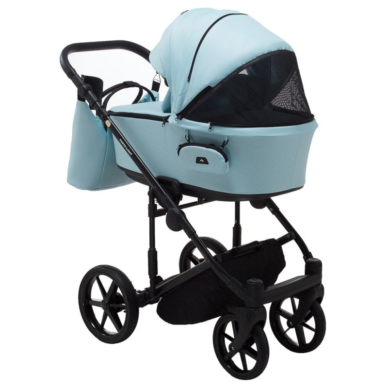 Універсальна коляска 2 в 1 Adamex Porto Light Tip tk-25 блакитний