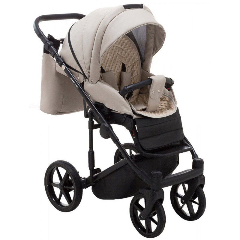 Універсальна коляска 2 в 1 Adamex Porto Light ECO лате
